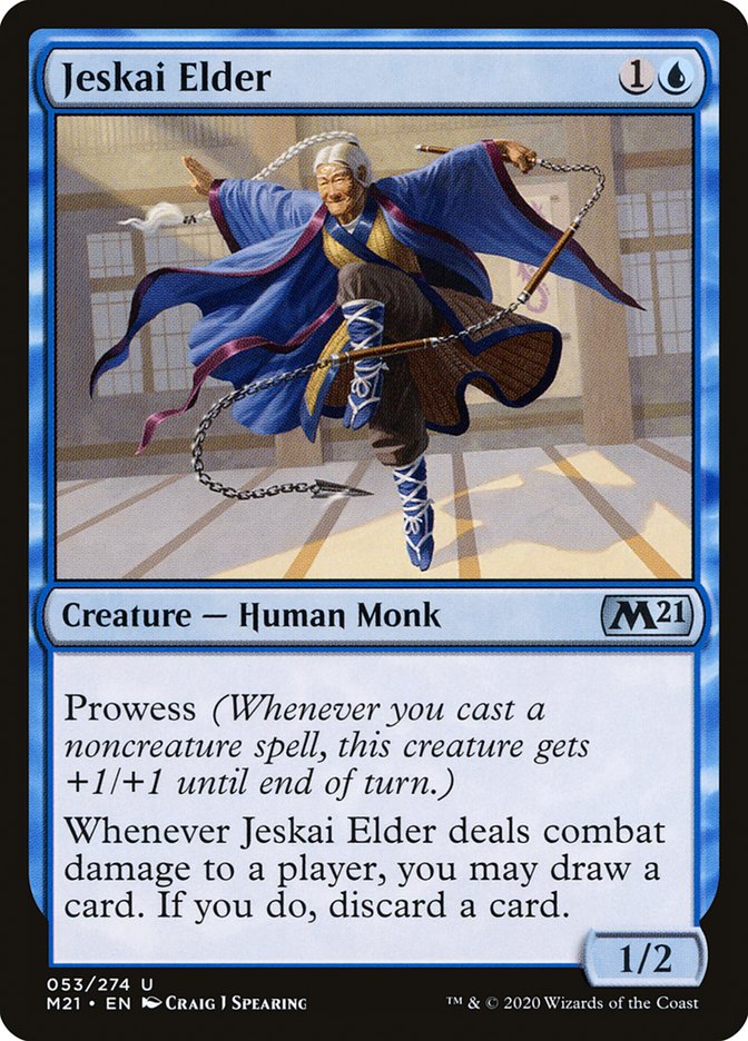 Jeskai Elder [Core Set 2021] (53)