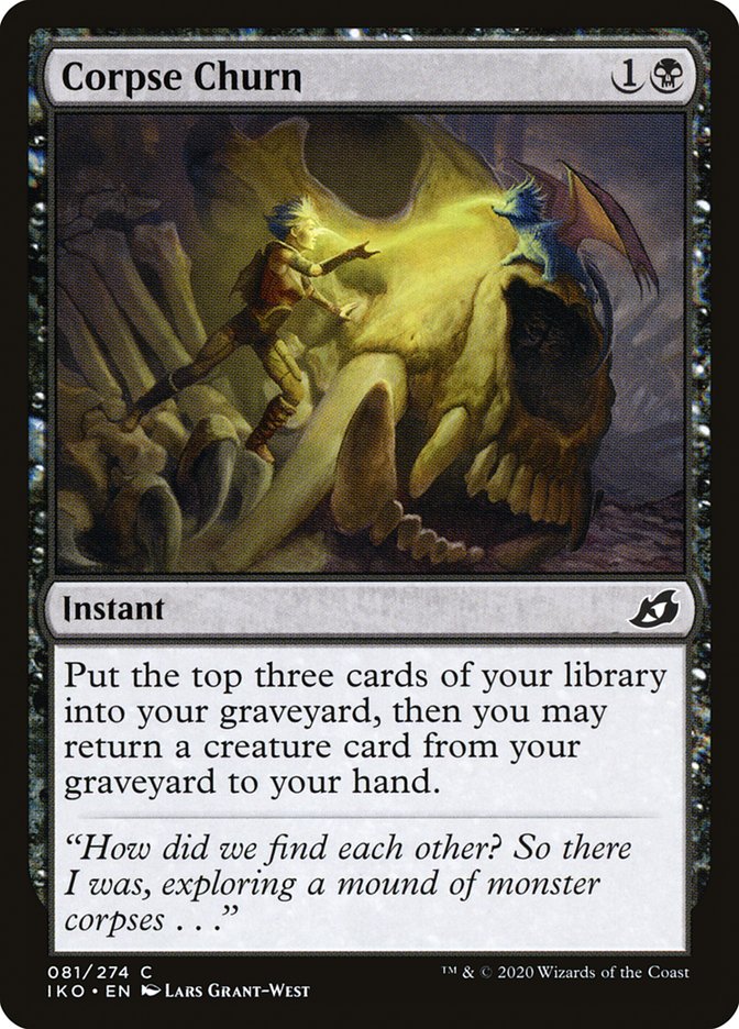 Corpse Churn [Ikoria: Lair of Behemoths] (81)