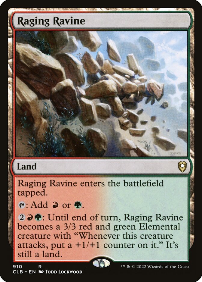 Raging Ravine [Commander Legends: Battle for Baldur's Gate] (910)