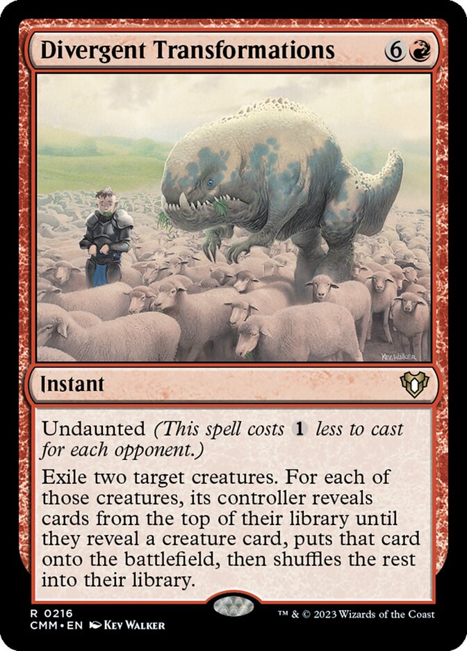 Divergent Transformations [Commander Masters] (216)