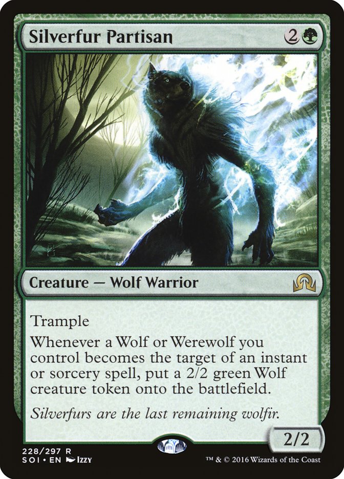 Silverfur Partisan [Shadows over Innistrad] (228)