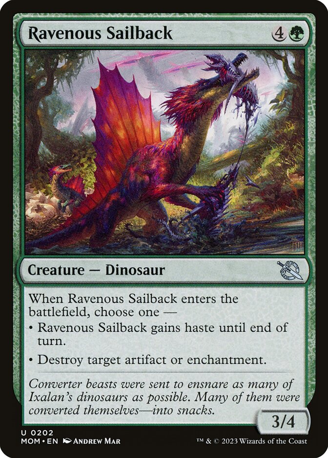 Ravenous Sailback [March of the Machine] (202)