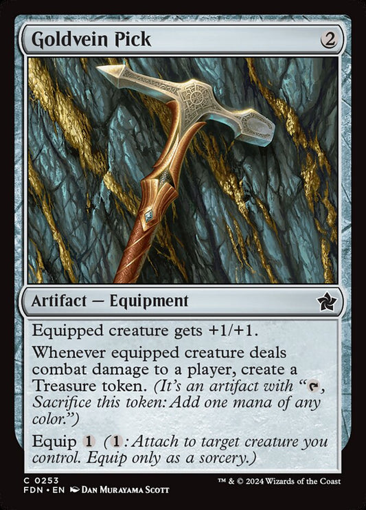 Goldvein Pick [Foundations] (253)