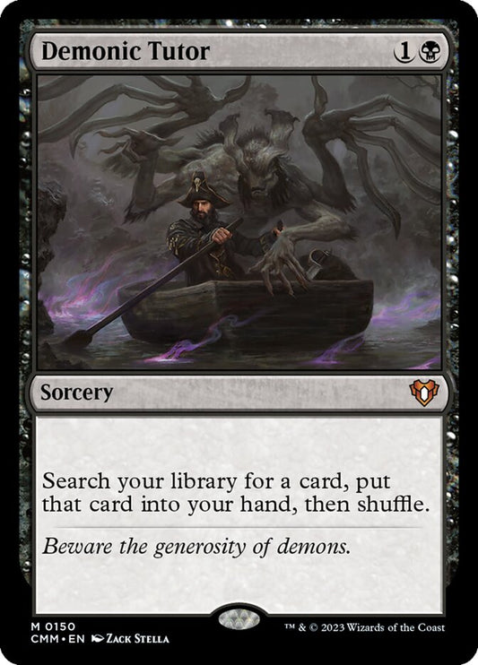 Demonic Tutor [Commander Masters] (150)
