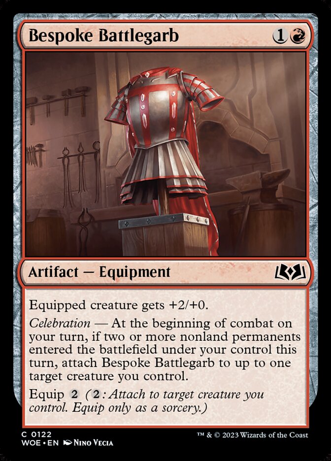 Bespoke Battlegarb [Wilds of Eldraine] (122)