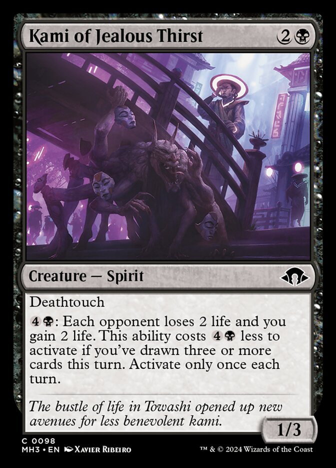 Kami of Jealous Thirst [Modern Horizons 3] (98)