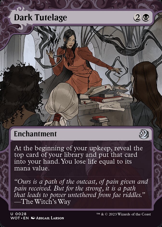 Dark Tutelage [Wilds of Eldraine: Enchanting Tales] (28)