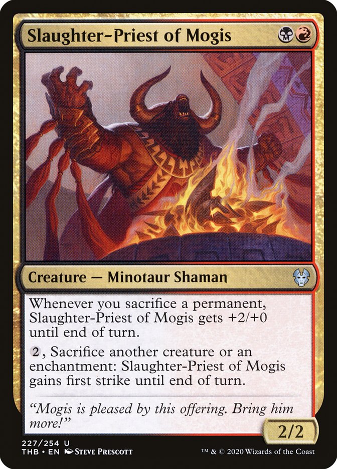 Slaughter-Priest of Mogis [Theros Beyond Death] (227)