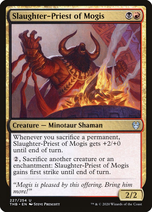 Slaughter-Priest of Mogis [Theros Beyond Death] (227)