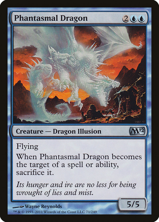 Phantasmal Dragon [Magic 2012] (71)