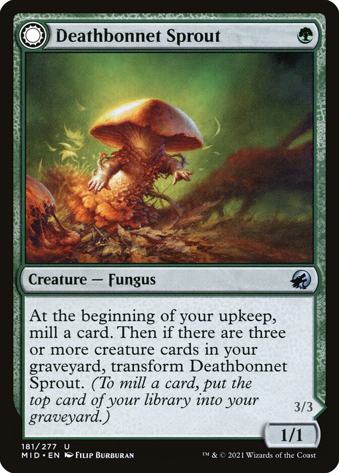 Deathbonnet Sprout [Innistrad: Midnight Hunt] (181)