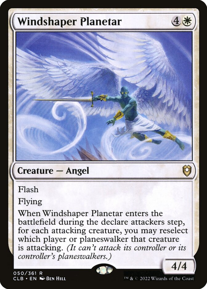 Windshaper Planetar [Commander Legends: Battle for Baldur's Gate] (50)