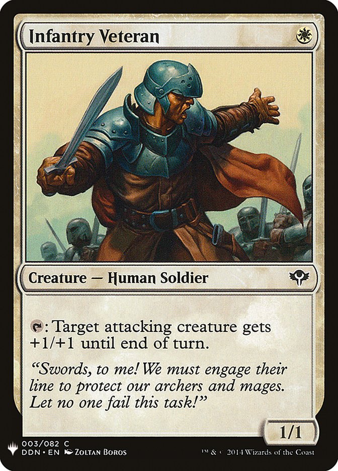 Infantry Veteran [The List] (DDN-3)