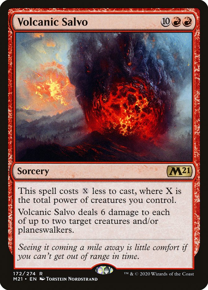 Volcanic Salvo [Core Set 2021] (172)