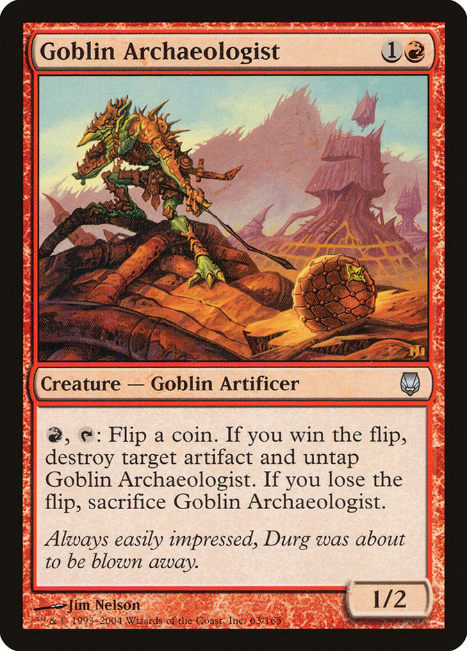 Goblin Archaeologist [Darksteel] (63)