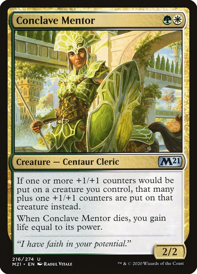 Conclave Mentor [Core Set 2021] (216)