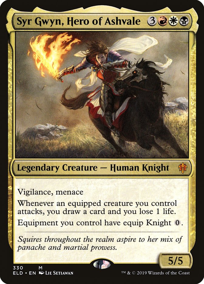 Syr Gwyn, Hero of Ashvale [Throne of Eldraine] (330)