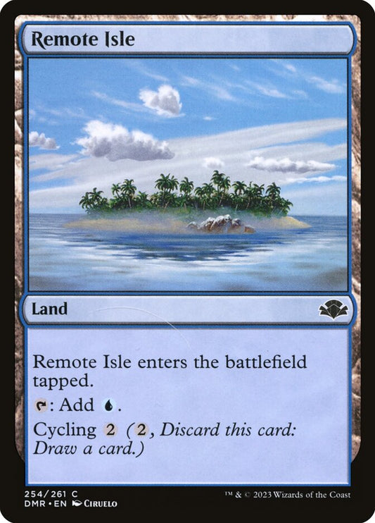Remote Isle [Dominaria Remastered] (254)