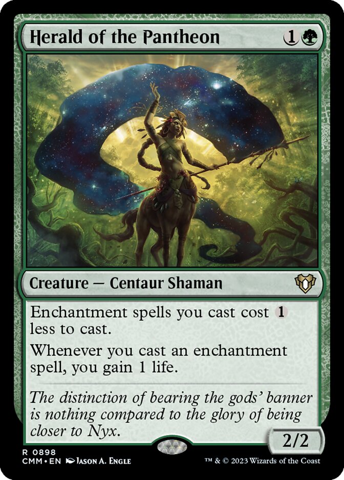 Herald of the Pantheon [Commander Masters] (898)