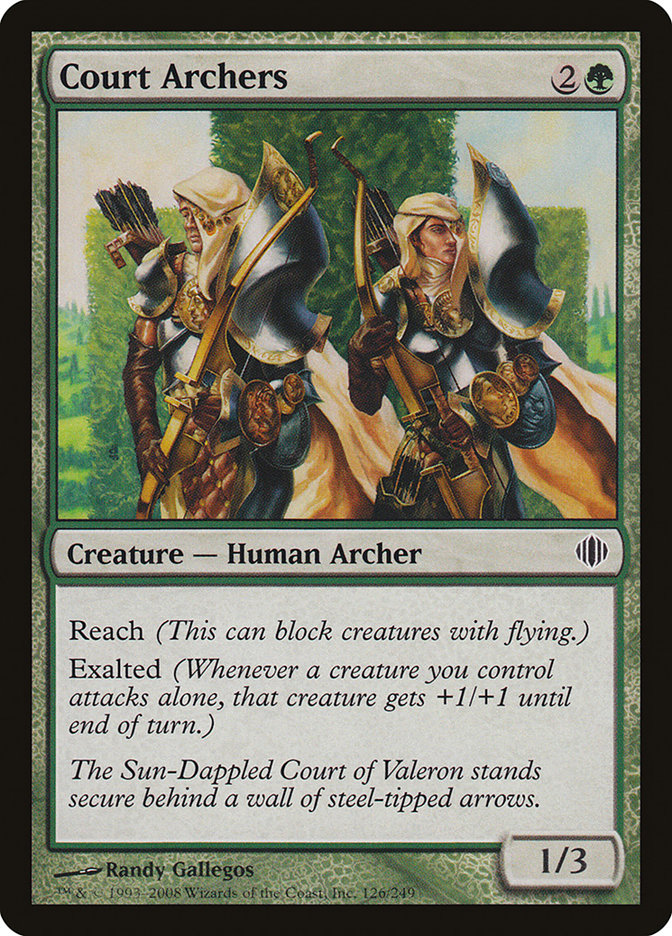 Court Archers [Shards of Alara] (126)