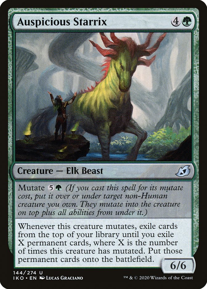 Auspicious Starrix [Ikoria: Lair of Behemoths] (144)