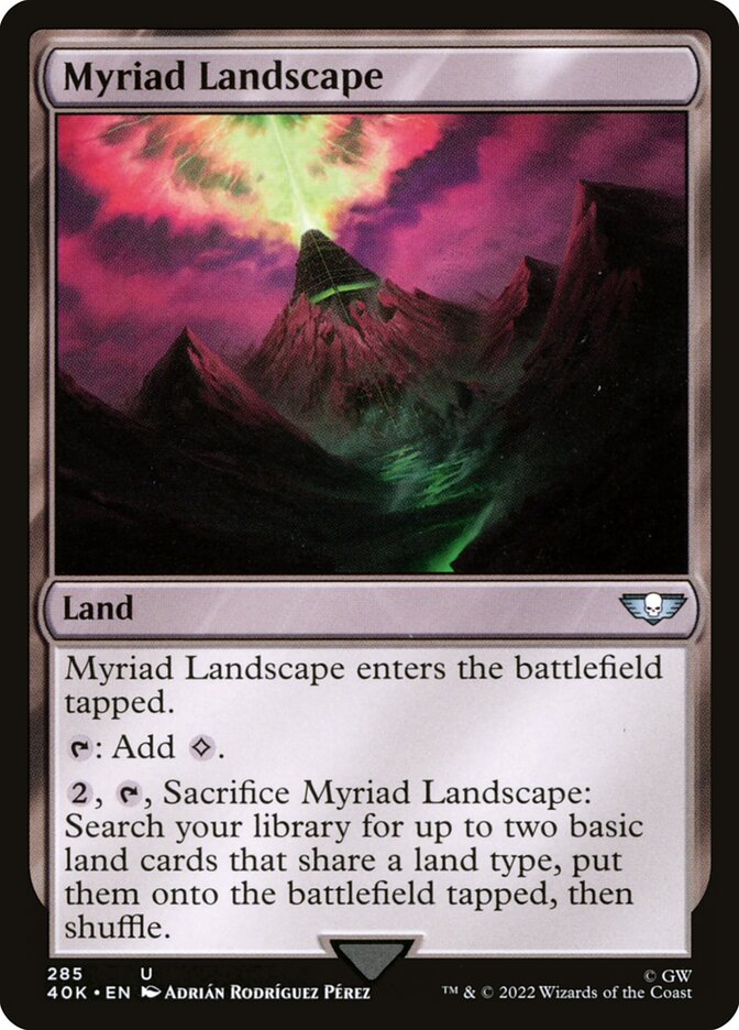 Myriad Landscape [Warhammer 40,000 Commander] (285)