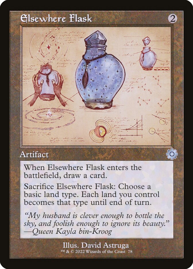 Elsewhere Flask [The Brothers' War Retro Artifacts] (78)
