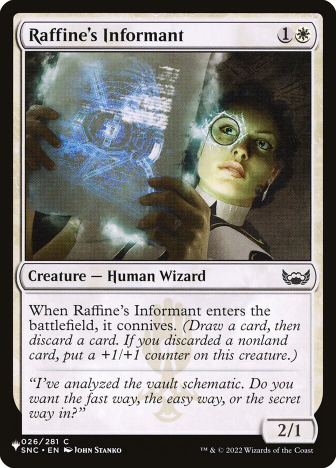 Raffine's Informant [The List] (SNC-26)