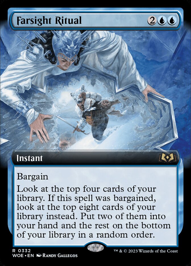 Farsight Ritual [Wilds of Eldraine] (332)