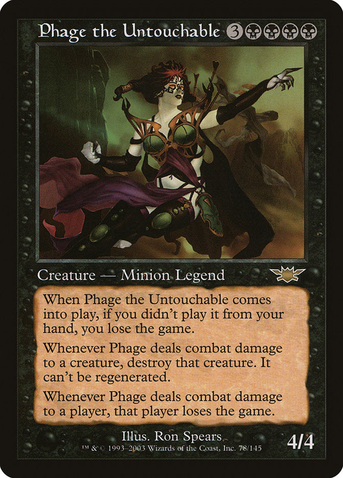 Phage the Untouchable [Legions] (78)