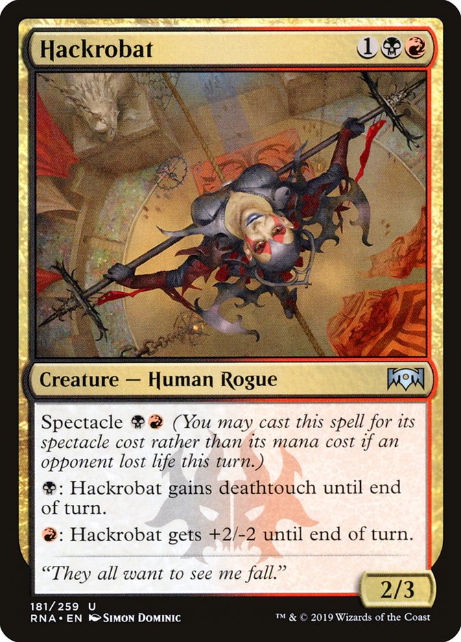 Hackrobat [Ravnica Allegiance] (181)