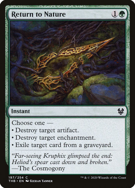 Return to Nature [Theros Beyond Death] (197)