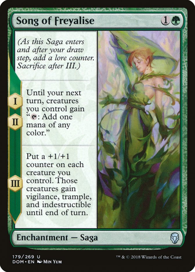 Song of Freyalise [Dominaria] (179)