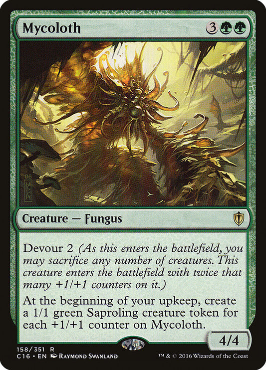 Mycoloth [Commander 2016] (158)
