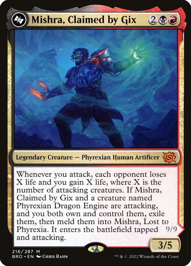 Mishra, Claimed by Gix [The Brothers' War] (216)