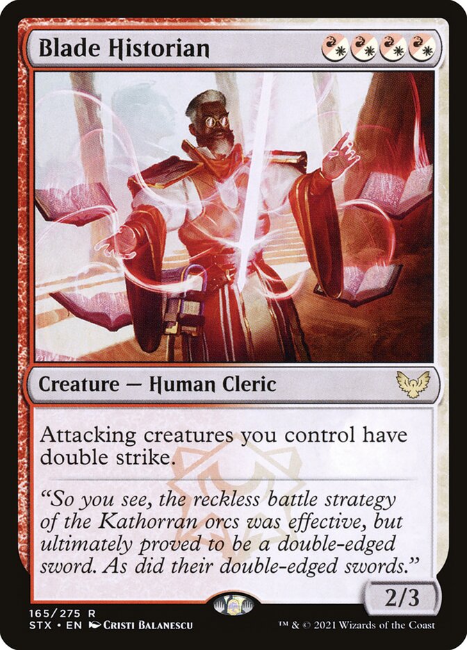 Blade Historian [Strixhaven: School of Mages] (165)