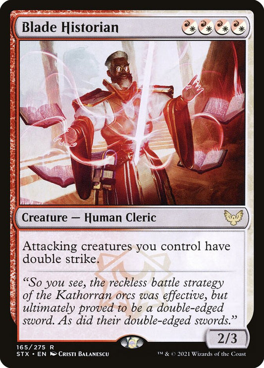 Blade Historian [Strixhaven: School of Mages] (165)
