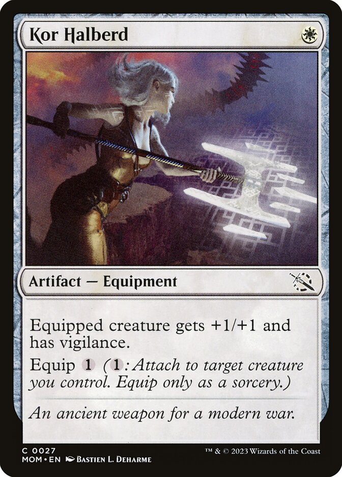 Kor Halberd [March of the Machine] (27)
