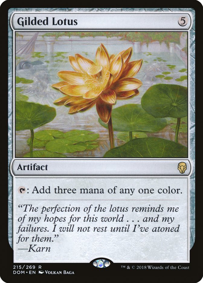Gilded Lotus [Dominaria] (215)