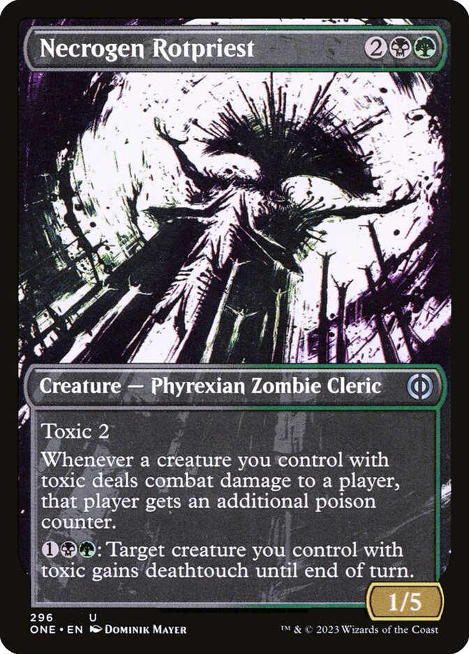 Necrogen Rotpriest [Phyrexia: All Will Be One] (296)