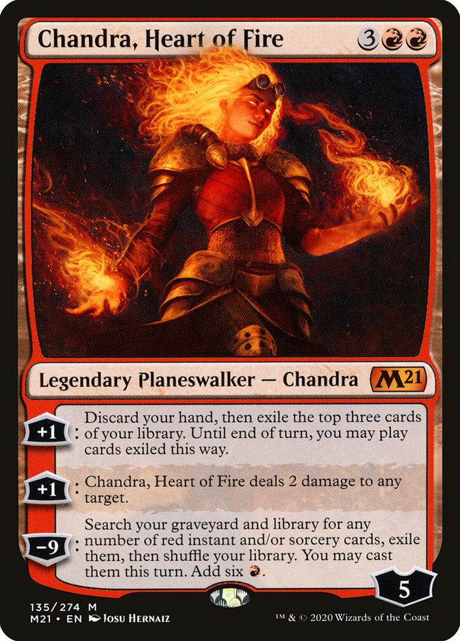 Chandra, Heart of Fire [Core Set 2021] (135)