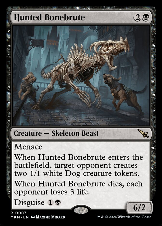 Hunted Bonebrute [Murders at Karlov Manor] (87)