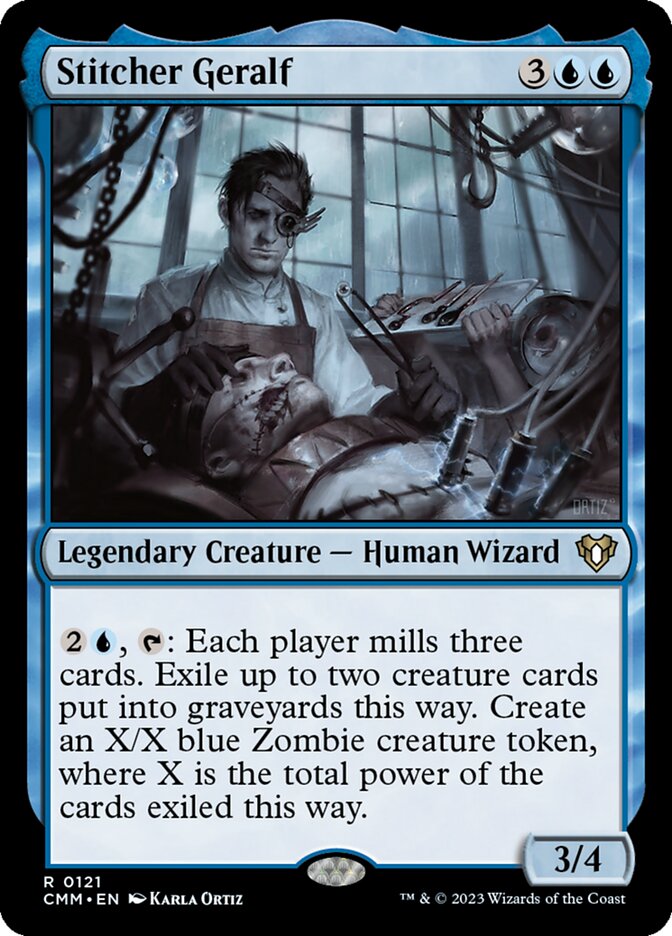 Stitcher Geralf [Commander Masters] (121)