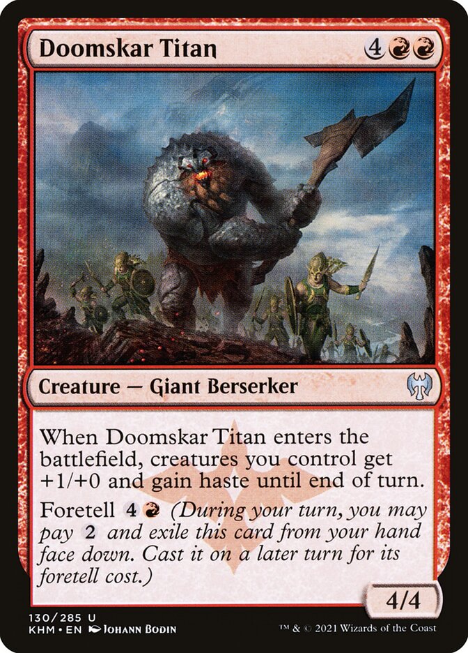 Doomskar Titan [Kaldheim] (130)
