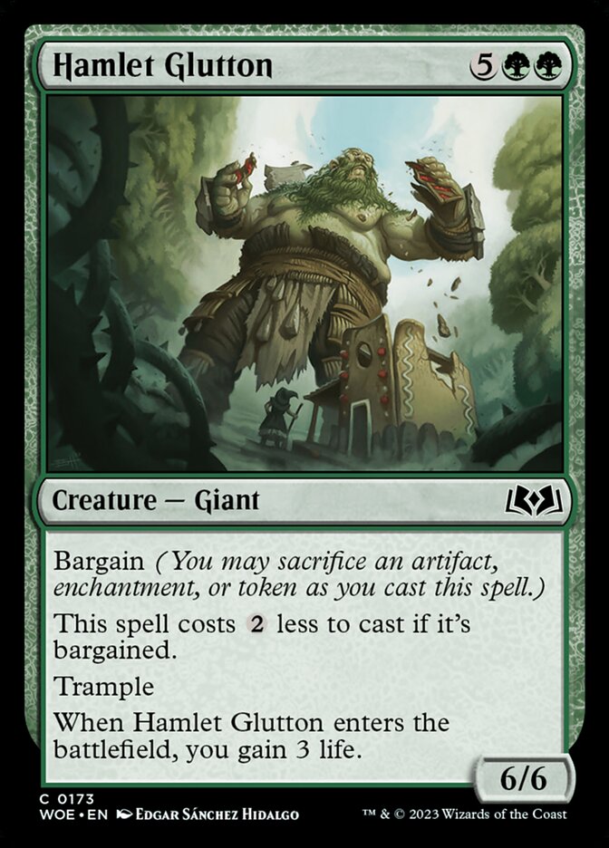 Hamlet Glutton [Wilds of Eldraine] (173)