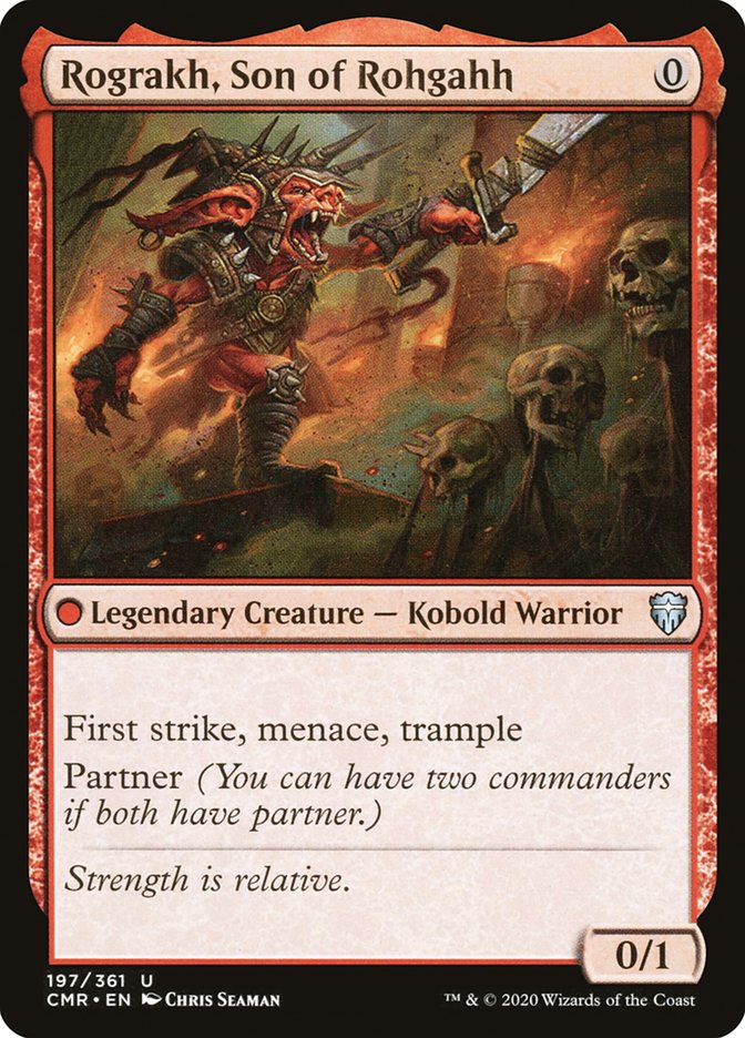 Rograkh, Son of Rohgahh [Commander Legends] (197)