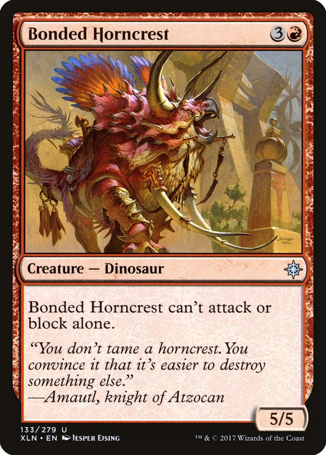 Bonded Horncrest [Ixalan] (133)