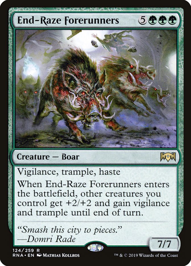 End-Raze Forerunners [Ravnica Allegiance] (124)