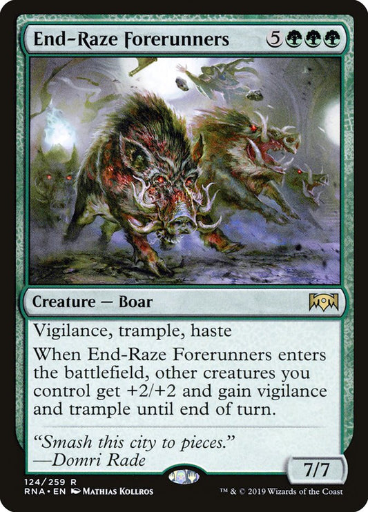 End-Raze Forerunners [Ravnica Allegiance] (124)