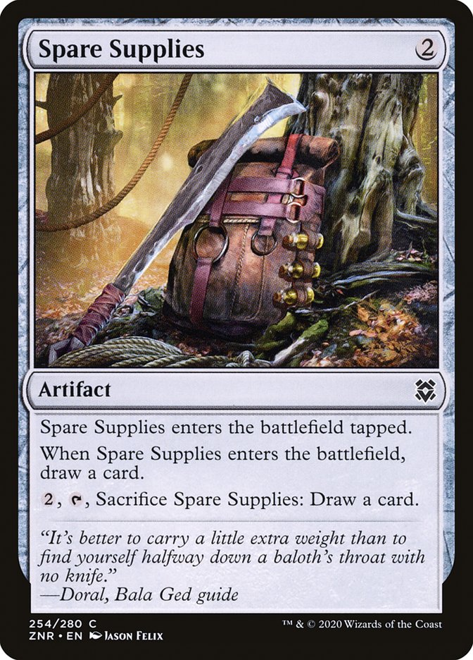 Spare Supplies [Zendikar Rising] (254)